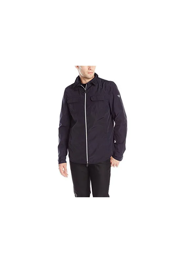 Armani Men's Nylon Zip Overshirt from Armani Jeans.