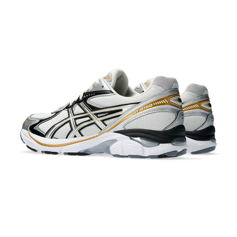 ASICS GT-2160 grey and gold sneakers