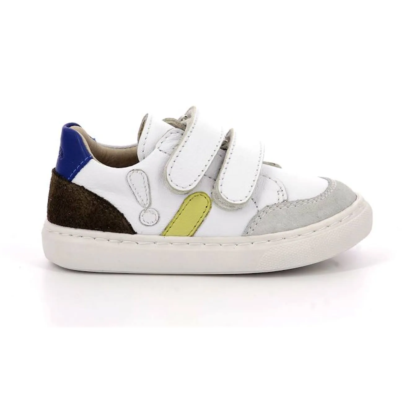 ASTER Multicolor White Low-Top Sneakers - Baskets Sneakratch