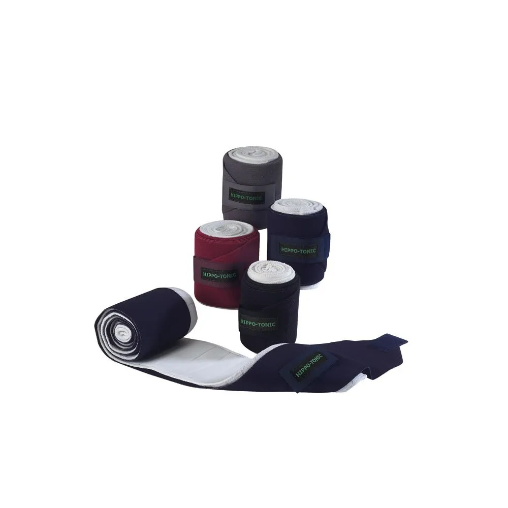 Hippo-Tonic Elastic Work Wraps with Leg Wraps for Horse