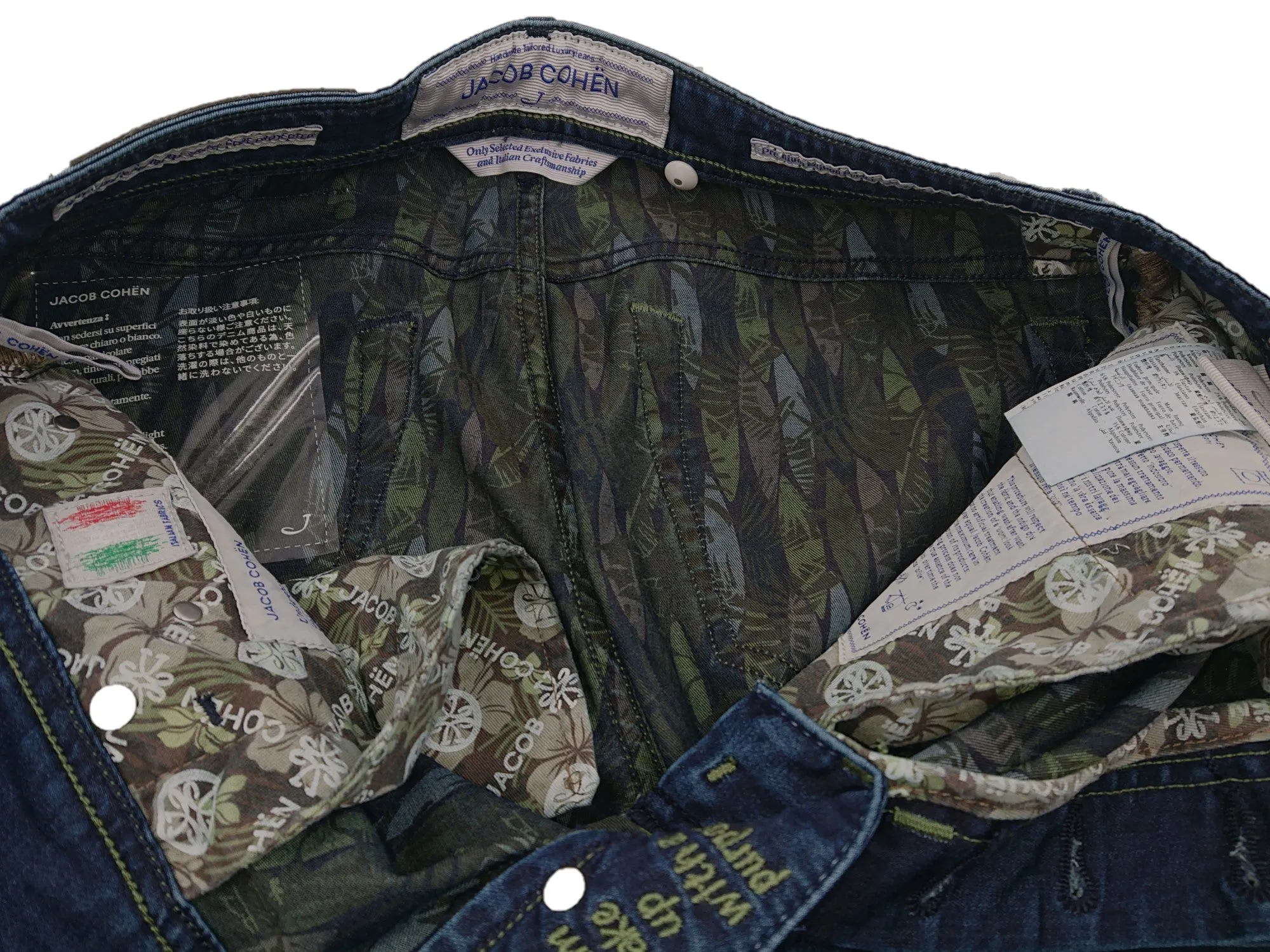 Blue Verde Jacob Cohën J6636 01843 Bermuda Shorts