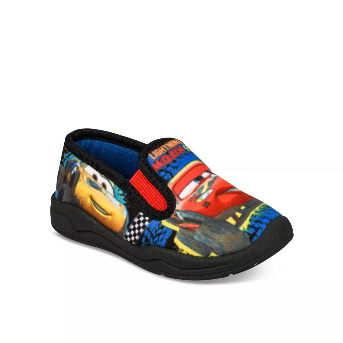 Blue Cars Slippers