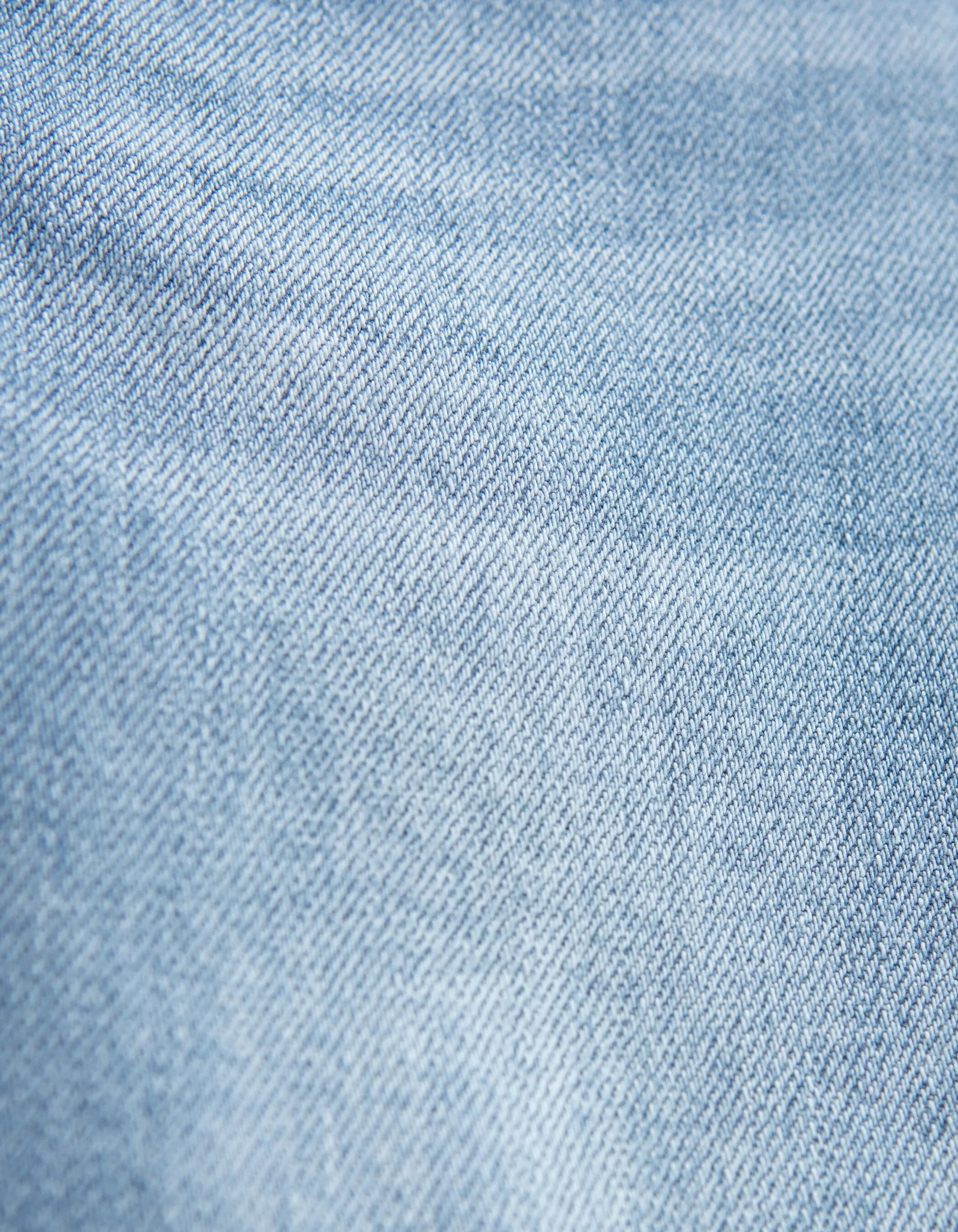 Blue jeans with embossed anchors for boys