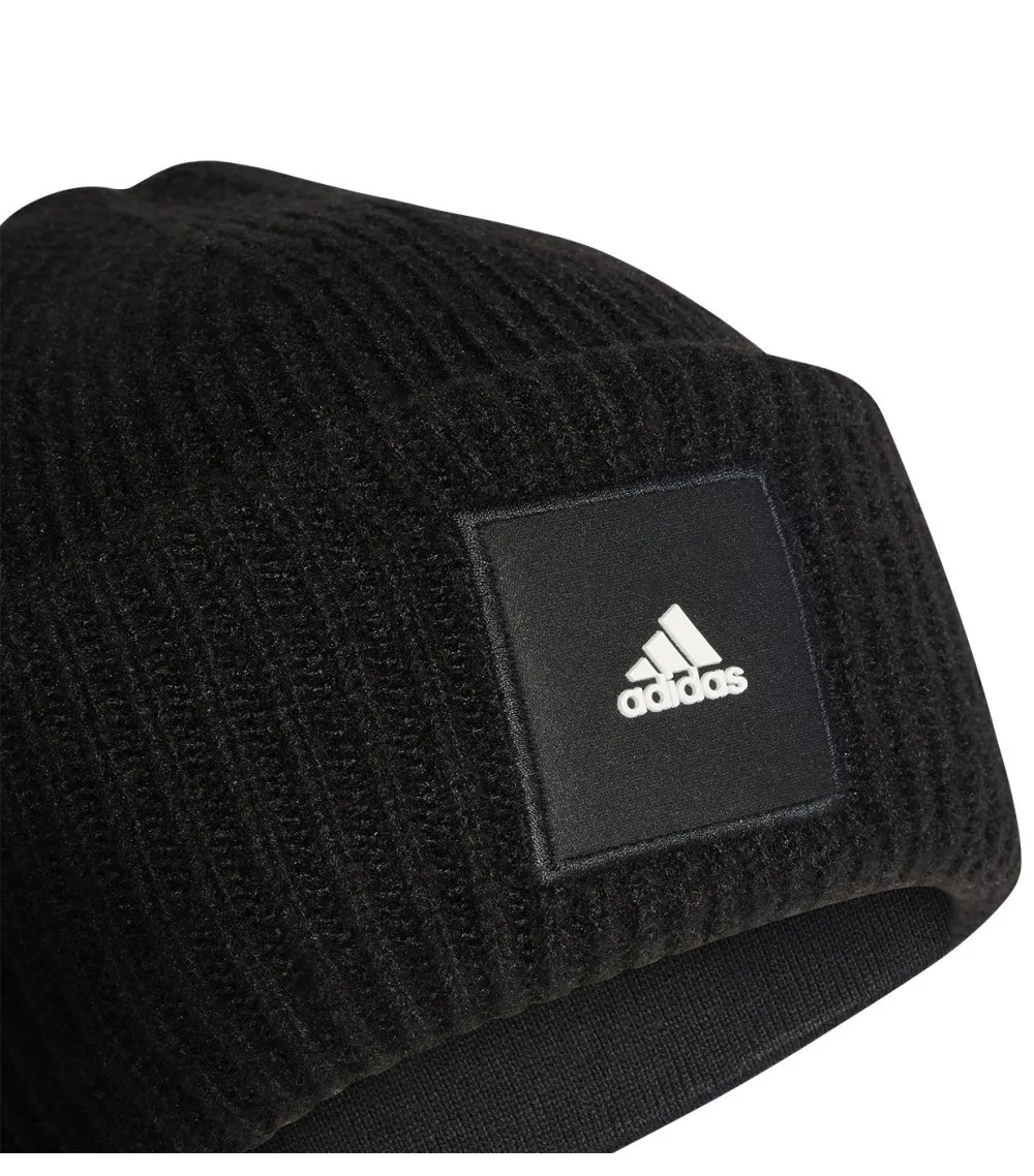 Ribbed Black adidas Performance Beanie