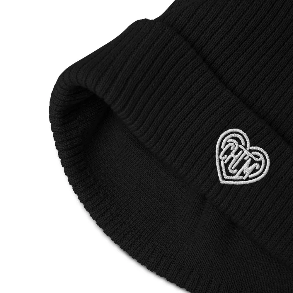 Organic Ribbed Beanie - CHT'M