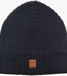 Black Ribbing Bonnet