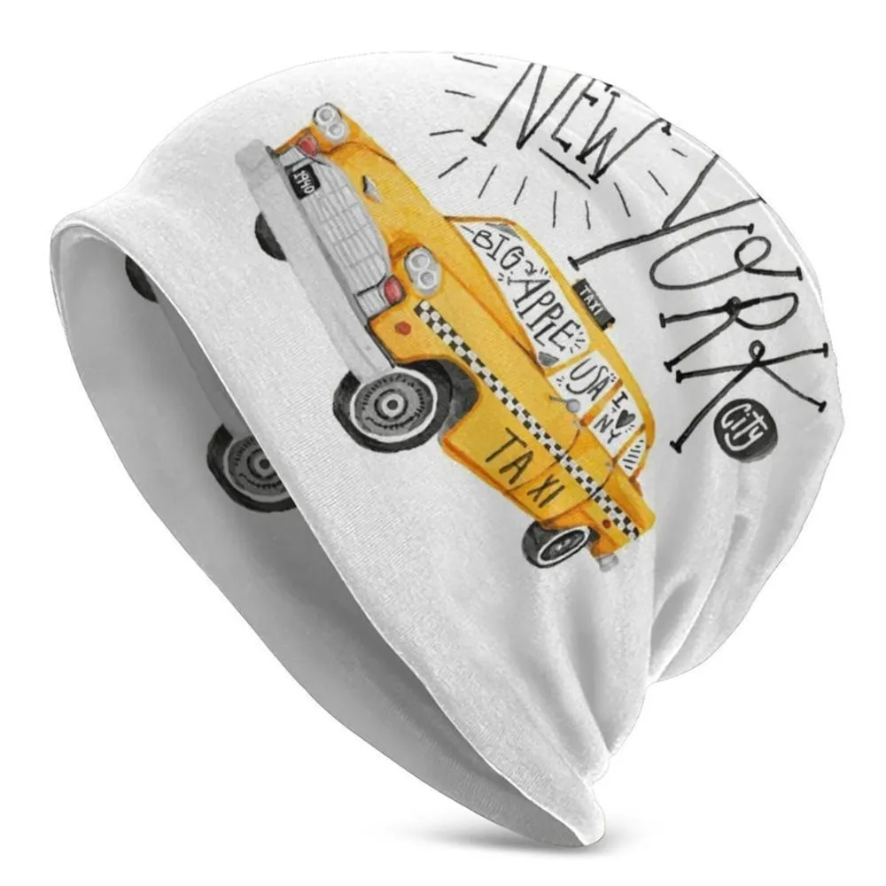 Vintage White New York Hat