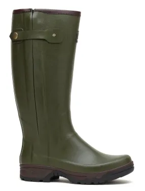 Rouchette Veneur Zippered Hunting Boots Khaki