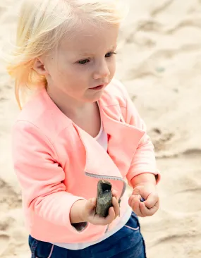 Coral Baby Girl Cardigan