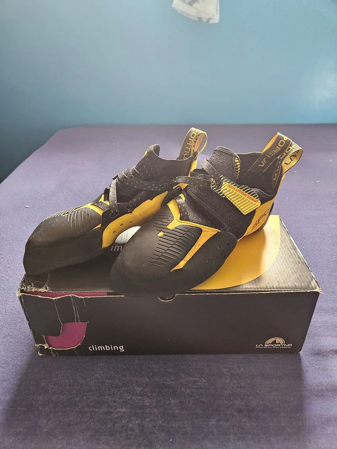 La Sportiva Solution Comp Climbing Shoes 42.5