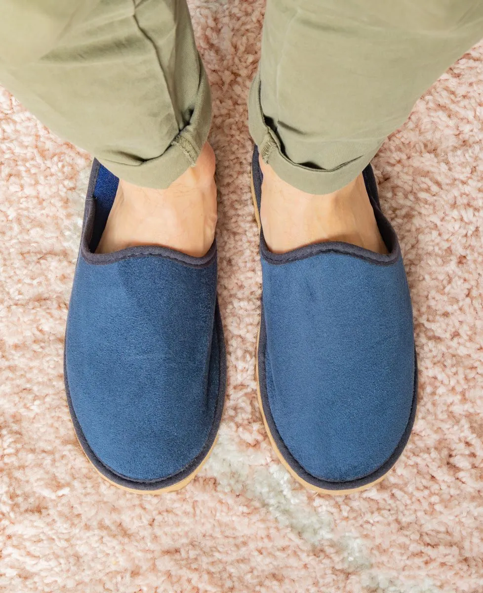 Custom Family Figurine Men's Slippers