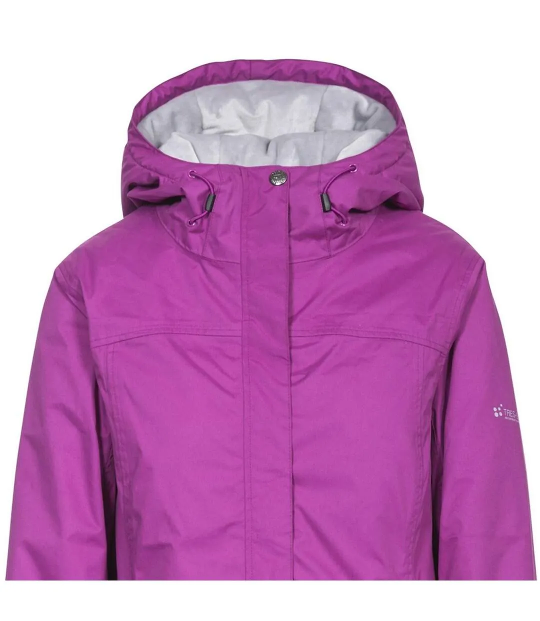 Edna quilted waterproof purple women's jacket Trespass