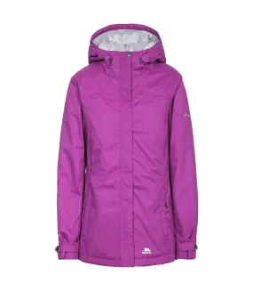 Edna quilted waterproof purple women's jacket Trespass