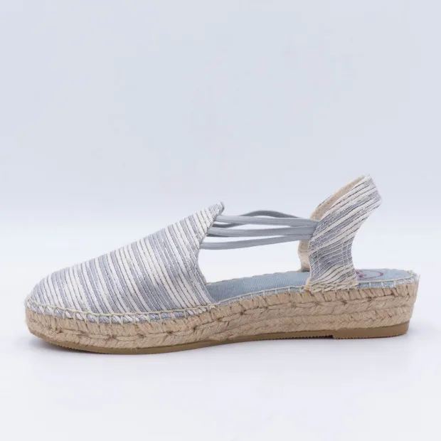 Espadrilles with Small Wedge Heel for Women Toni Pons Noa Blue