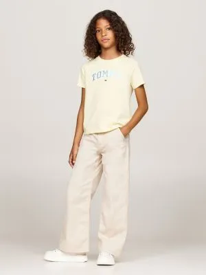 Essential Beige Tommy Hilfiger Wide Chino Trousers