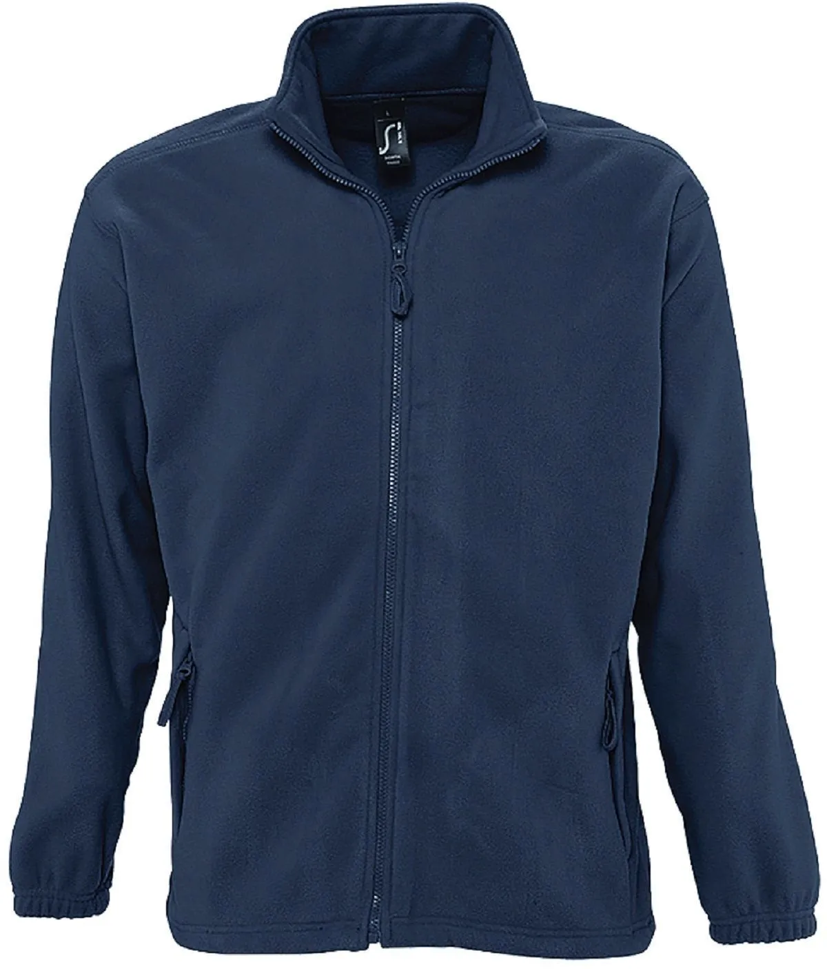 Full-Zip Fleece Jacket - Navy Blue - 55000