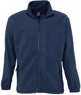 Full-Zip Fleece Jacket - Navy Blue - 55000