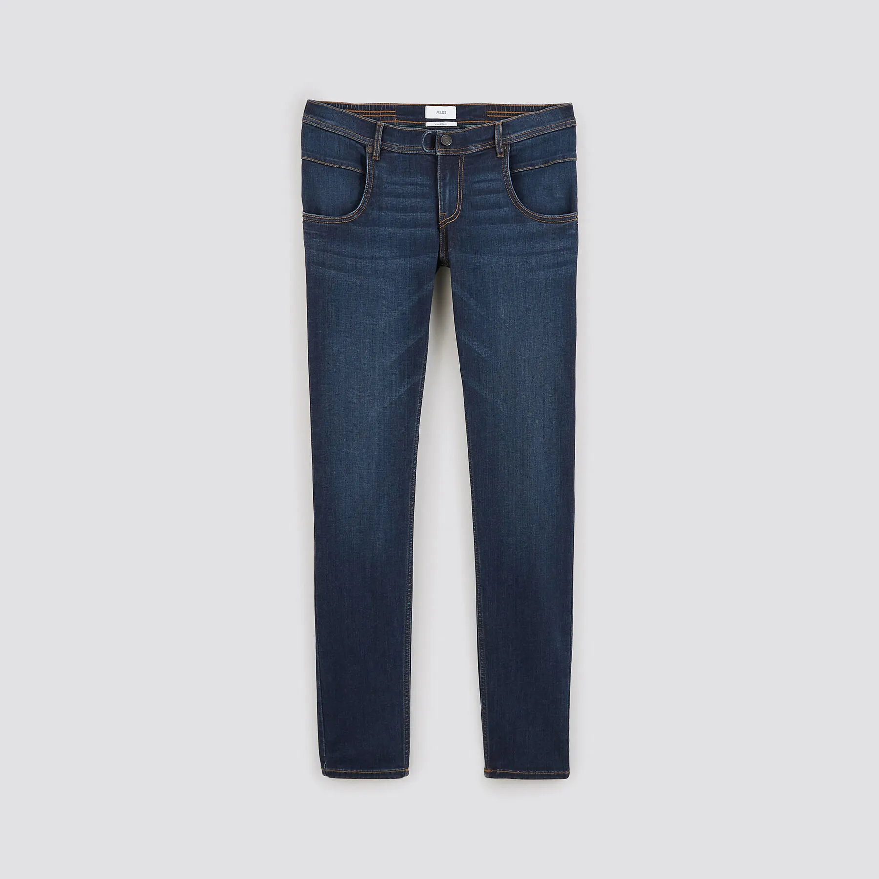 Jeans slim pour handicapé Bleu moyen | Jules