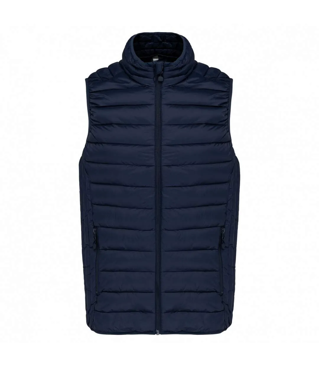 Kariban Men's Navy Blue Sleeveless Puffer Jacket