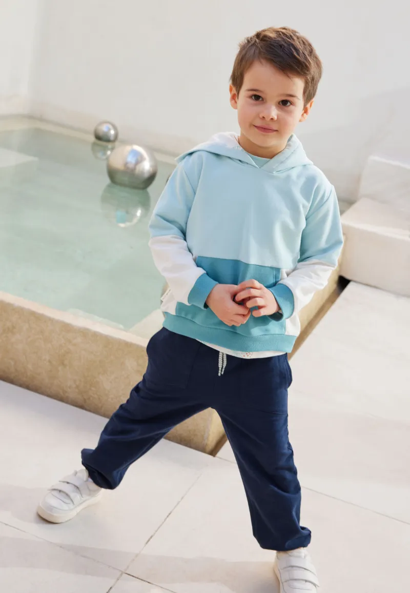Kids Hooded Sweatshirt - Manaus by PETIT BEGUIN