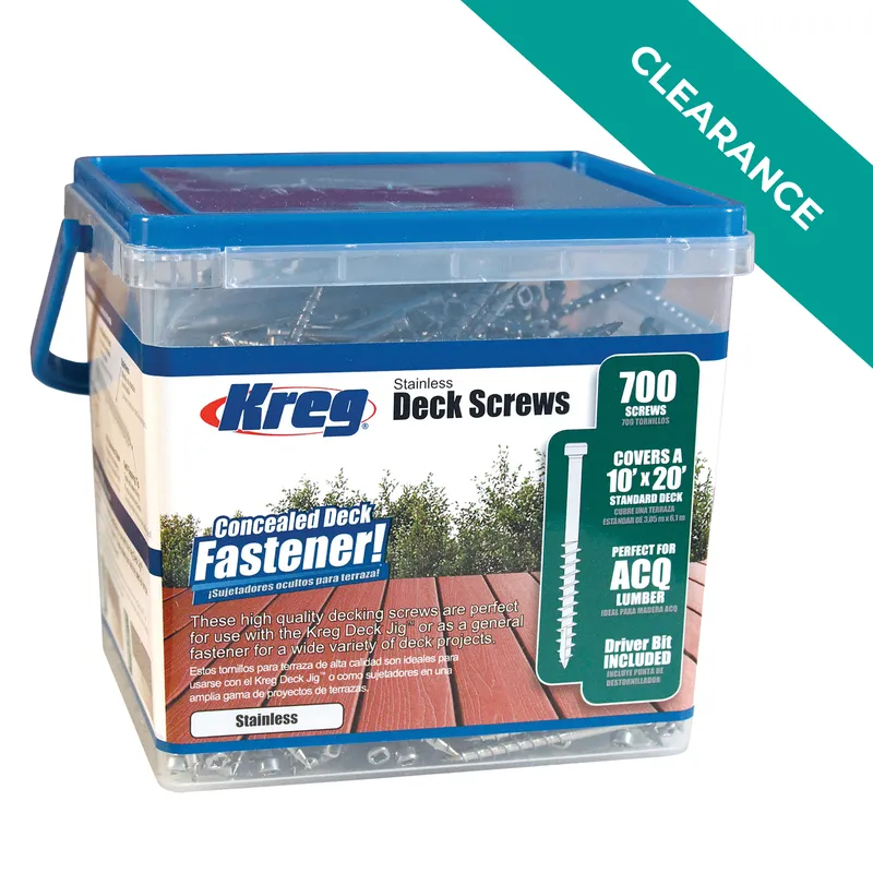 Kreg SDK-C2SS-700 Vis carré x 2" ( paquet de 700 )