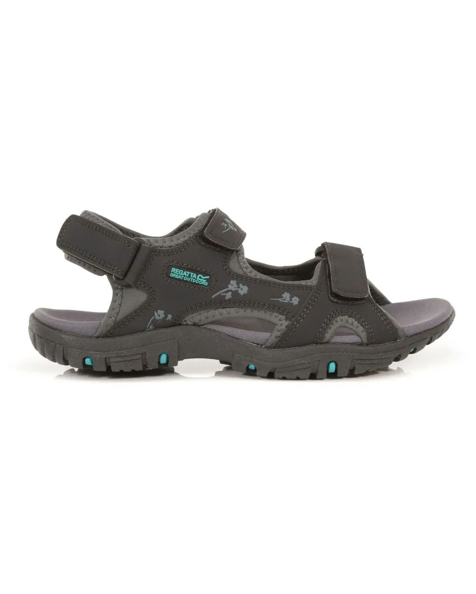 LADY HARIS Gray Women's Sandals