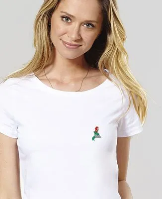 Men's Embroidered Mermaid T-Shirt