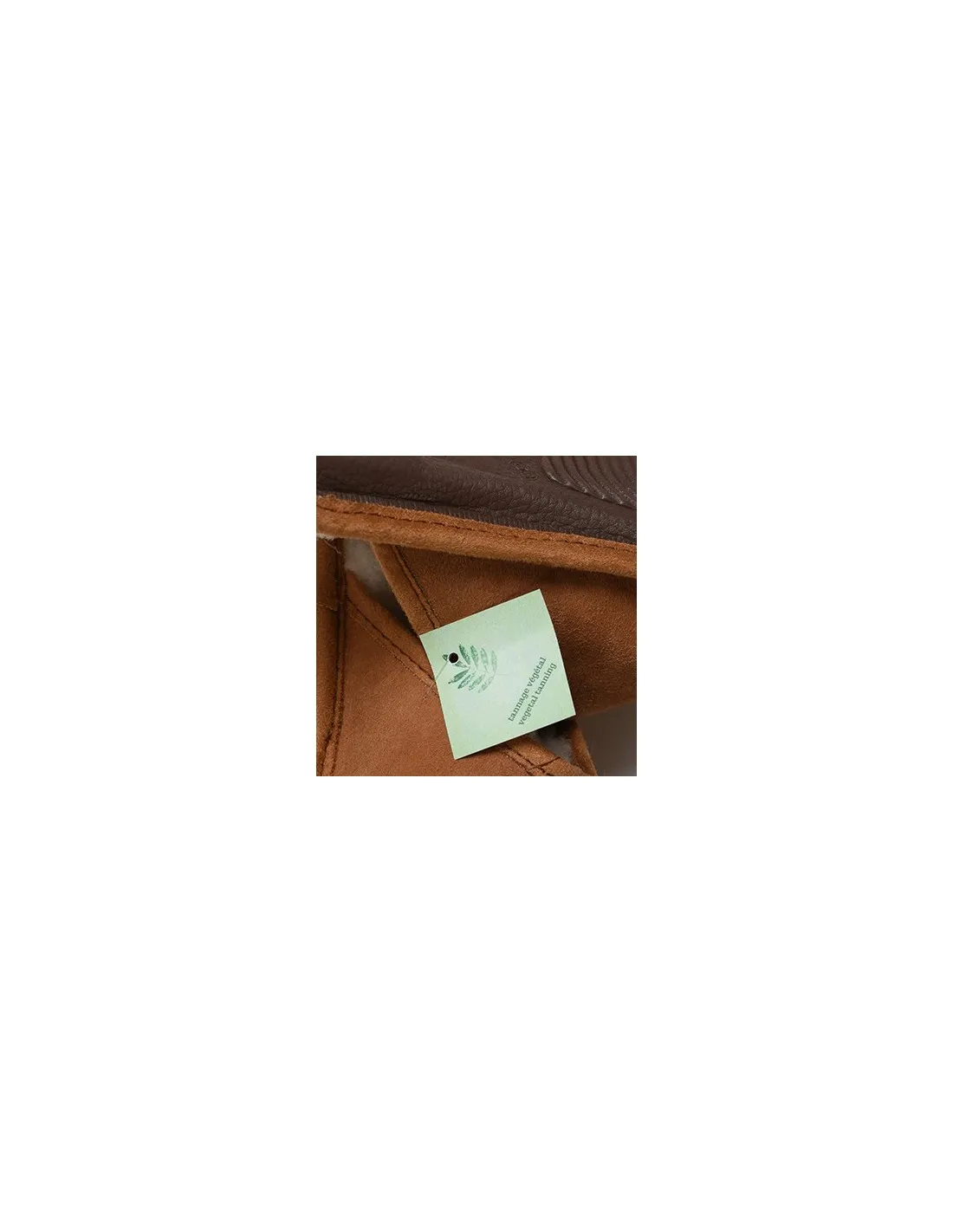 Handmade French Sheepskin Leather Mules Veg-Tanned Size 35/36.