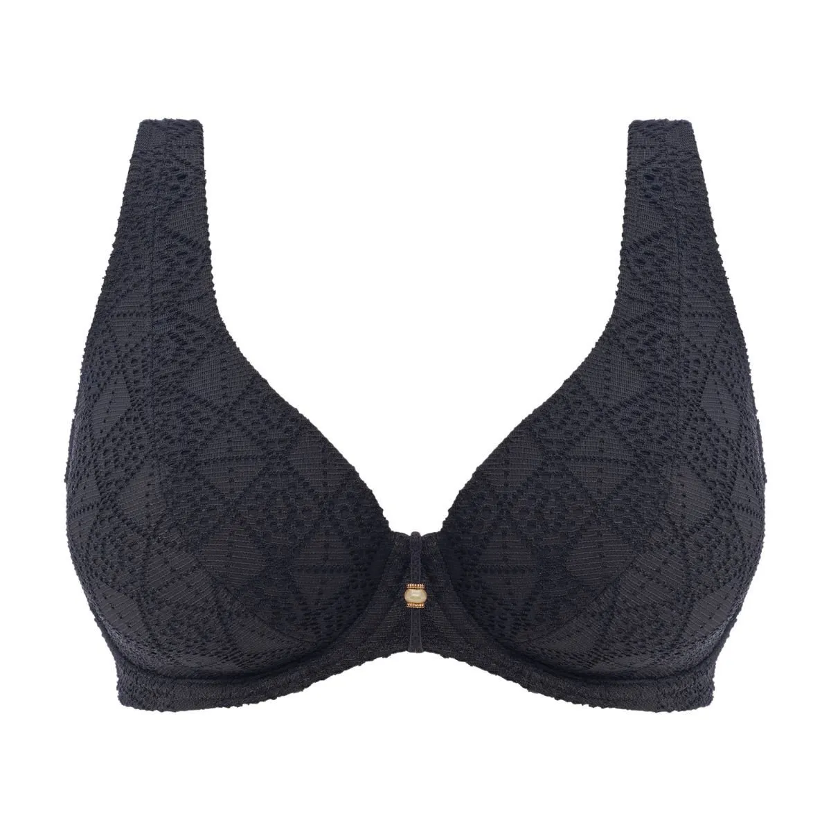 Nomad Nights Noir Freya Swim black bandeau bikini top