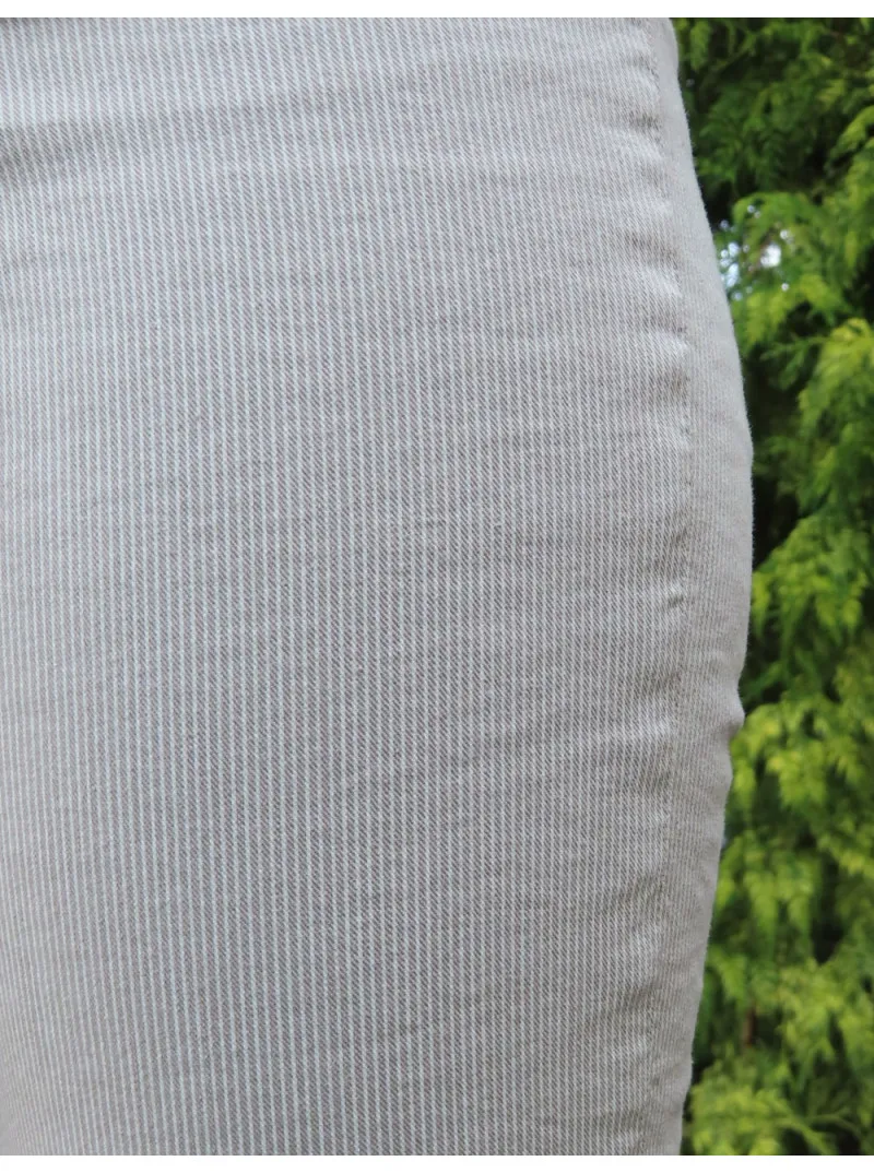 Lenny striped denim pants by Denim Studio