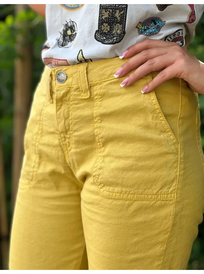 Islow Morgane worker pants with pockets