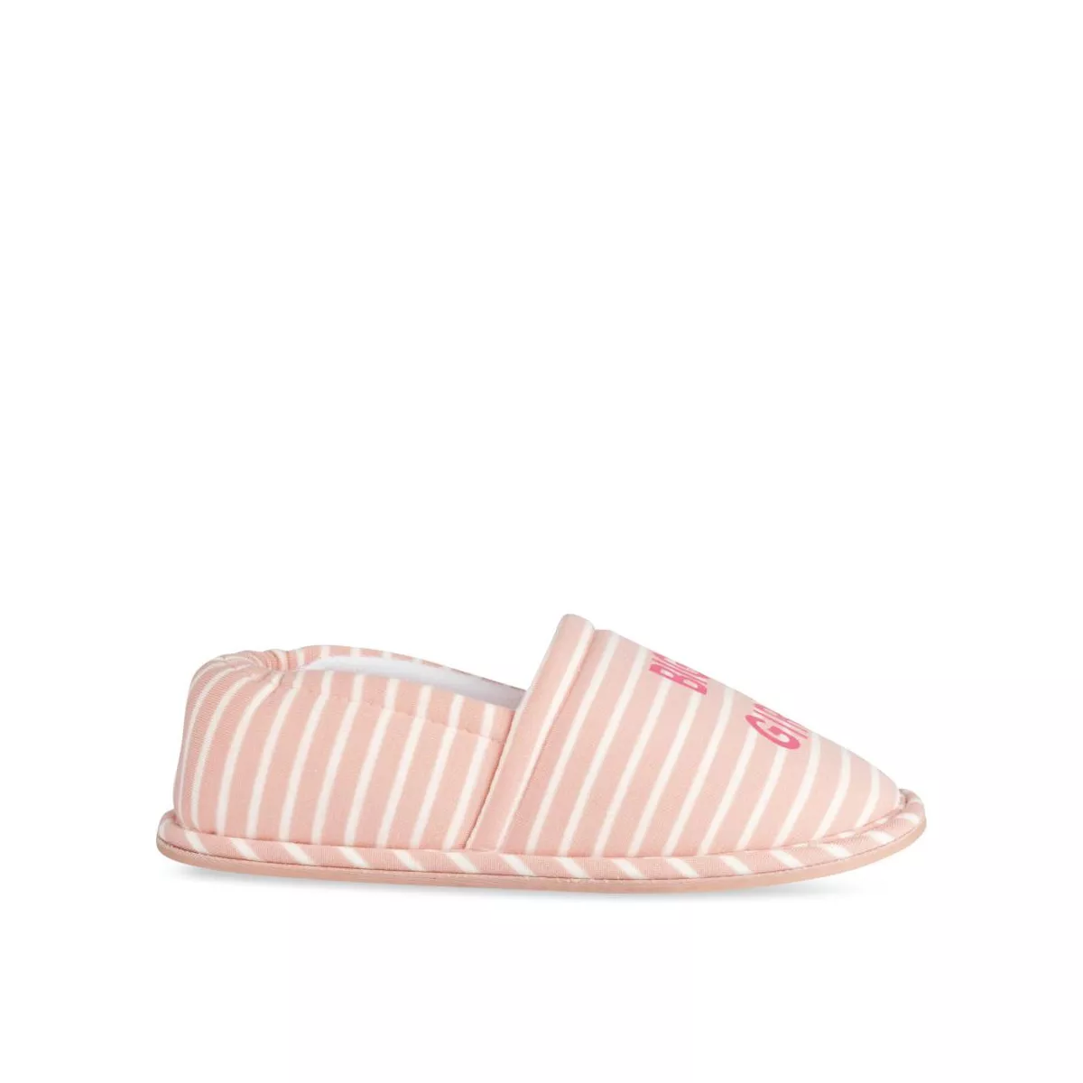 Pink Lovely Skull Slippers