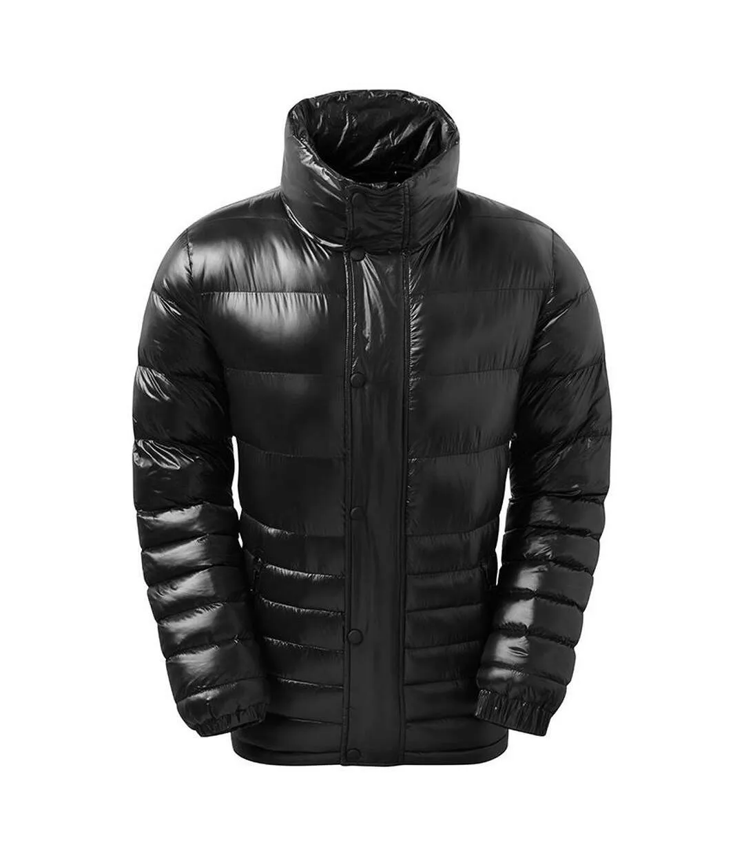 Quilted Black Men's Puffer Jacket 2786.