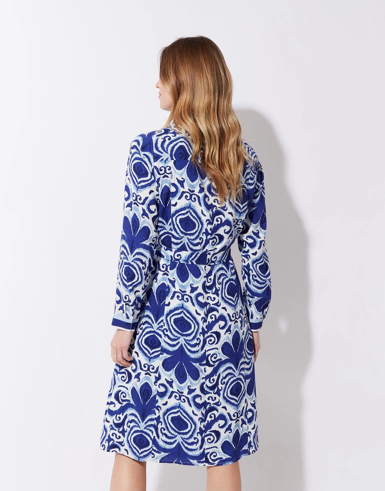 Graphic Print Maxi Dress