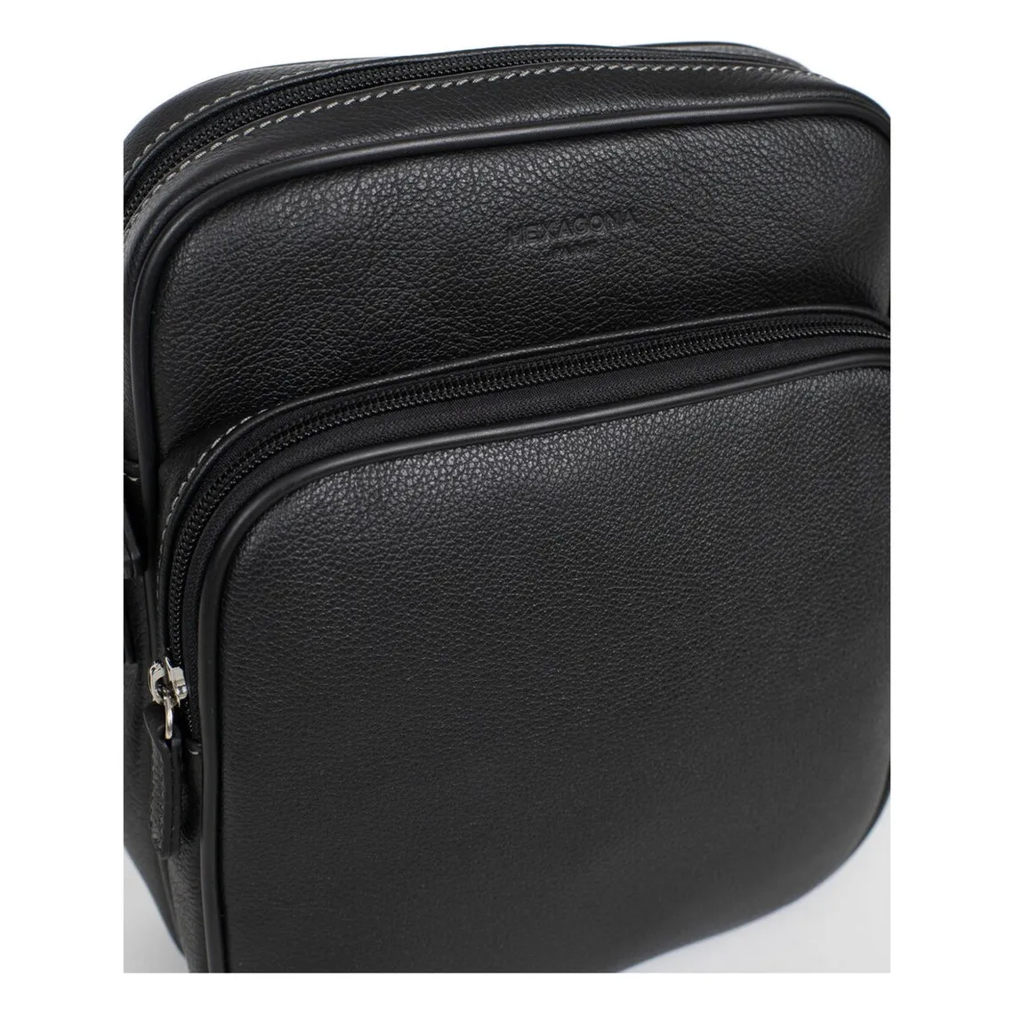 Sacoche Cuir CONFORT Noir Ivy | 3 Suisses