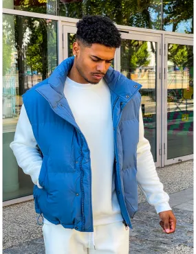 Sleeveless Puffer Jacket - Style 47897 by JEANS INDUSTRY.
