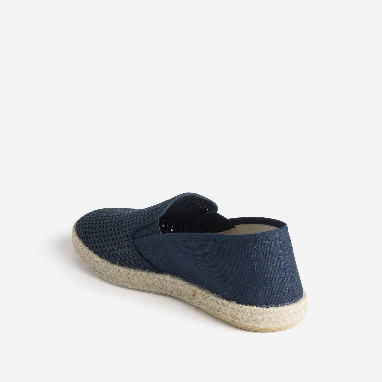 Marine ajouré slip-on espadrilles for men - canvas and mesh | ERAM