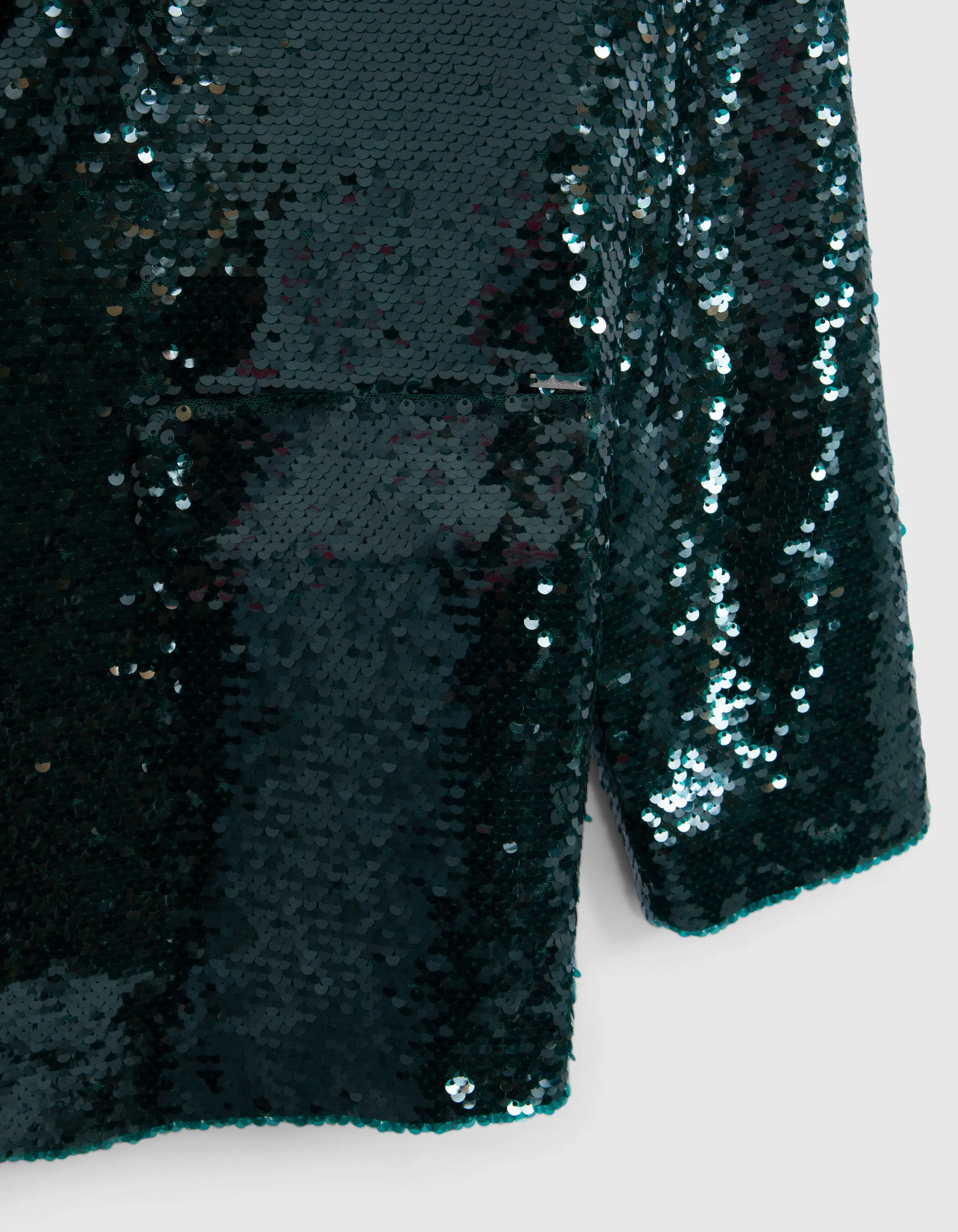 Suit Jacket for Women with Malachite Sequins.