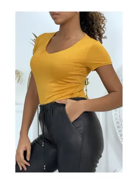 Mustard Yellow Ultra Comfortable T-shirt