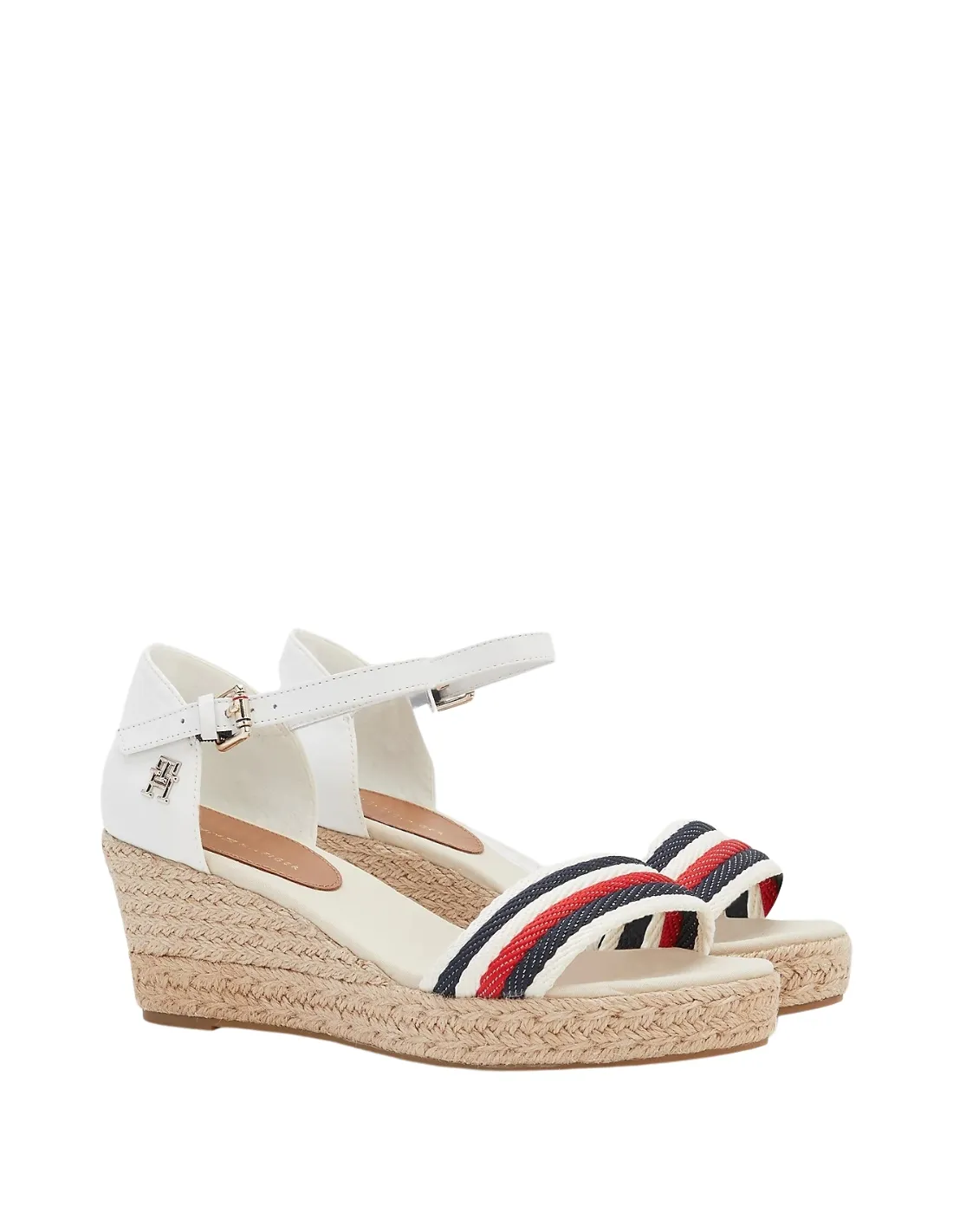 Tommy Hilfiger Espadrille Wedges Ref 59674 Ecru
