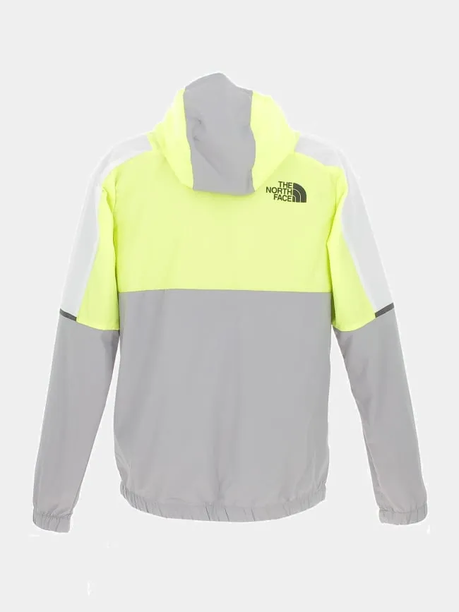 Reflective Gray Waterproof Jacket for Men - The North Face