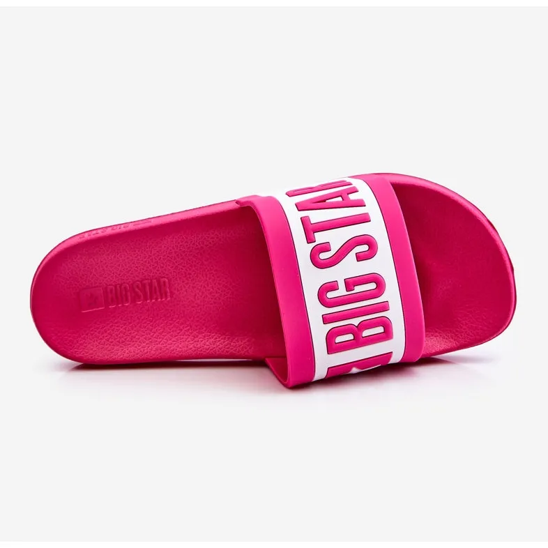 Women's Big Star Classic LL274741 Rose Slippers